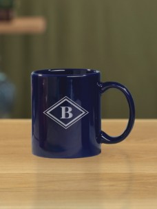 Classic Ceramic Mug, Blue