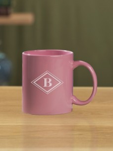Classic Ceramic Mug, Pink